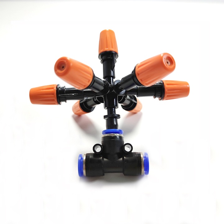 Béc phun sương 7 hướng cam , béc tưới cây