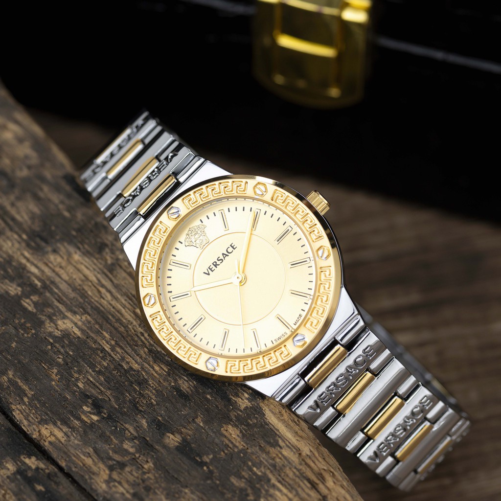 [Siêu Phẩm 2021] Đồng hồ nữ Versace đính đá full kim loại cao cấp, bảo hành 12 tháng
