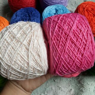 Len soi đan móc bình Dương.  Soi cotton viet nam 1mm moc thú  móc áo  móc đồ dùng cho bé đều được . Giá rat chi là nhẹ