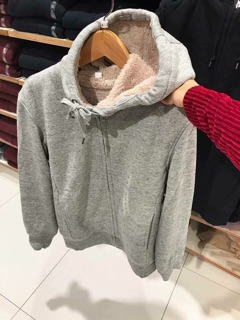 Áo Khoác Lót Lông Cừu Nam Uniqlo