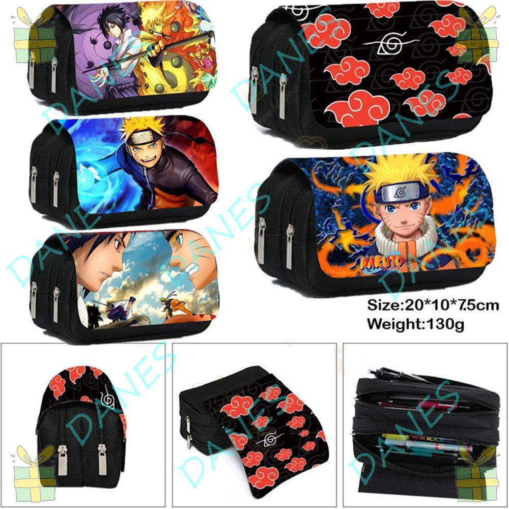 Bóp Viết Khóa Kéo In Hoạt Hình Uchiha Itachi Uzumaki Naruto Dễ Thương Cho Học Sinh