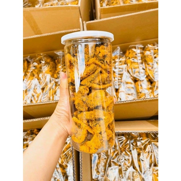Da Cá Xốc Trứng Muối loại 1 hộp 230gr