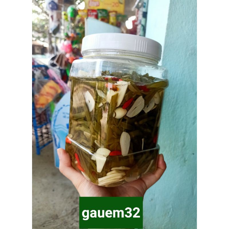 Dưa rau muống ngâm chua ngọt 🍋🌶