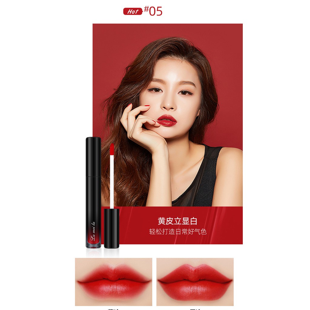 [Hàng mới về] Son kem màu lỳ lâu trôi mềm mượt