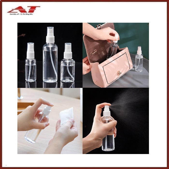 Bộ 3 bình xịt phun sương 30ml, 50ml, 100ml:
