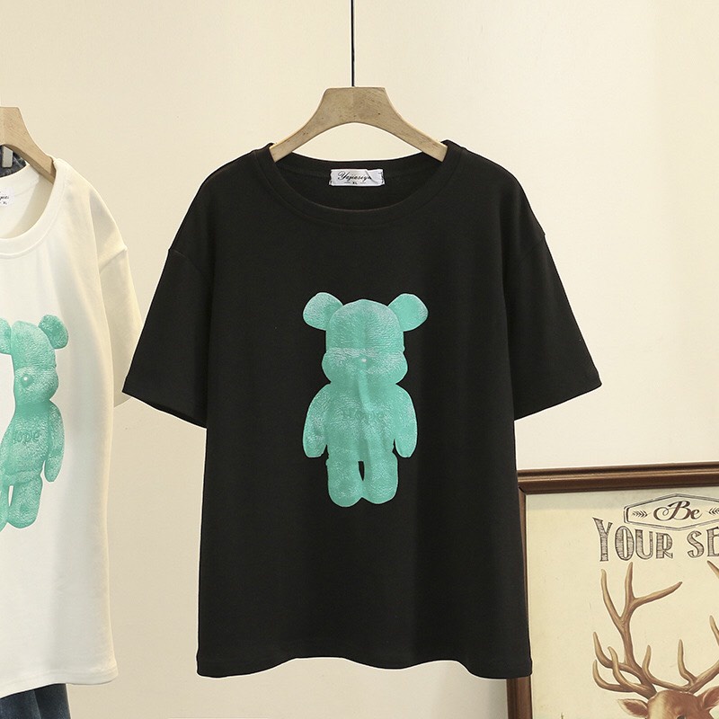 A24635 Áo thun nữ hè ngắn tay cho người mập hàng nhập