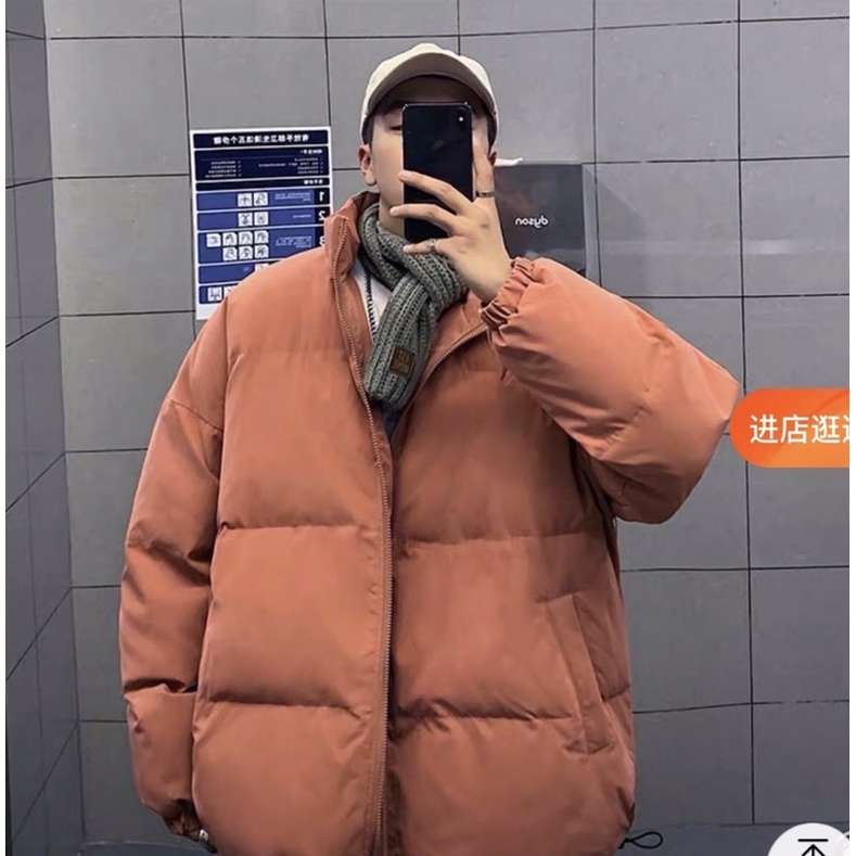 Áo khoác phao béo nam nữ Ulzzang
