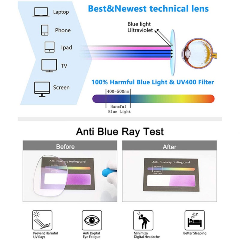 Kính cận nam nữ VIENDO mắt tròn đổi màu chống ánh sáng xanh chống tia UV màu sắc thời trang
