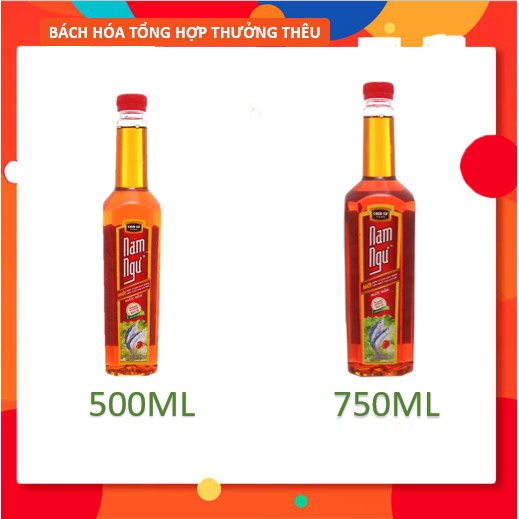 Nước mắm Chinsu Nam Ngư Chai 500ml -750ml