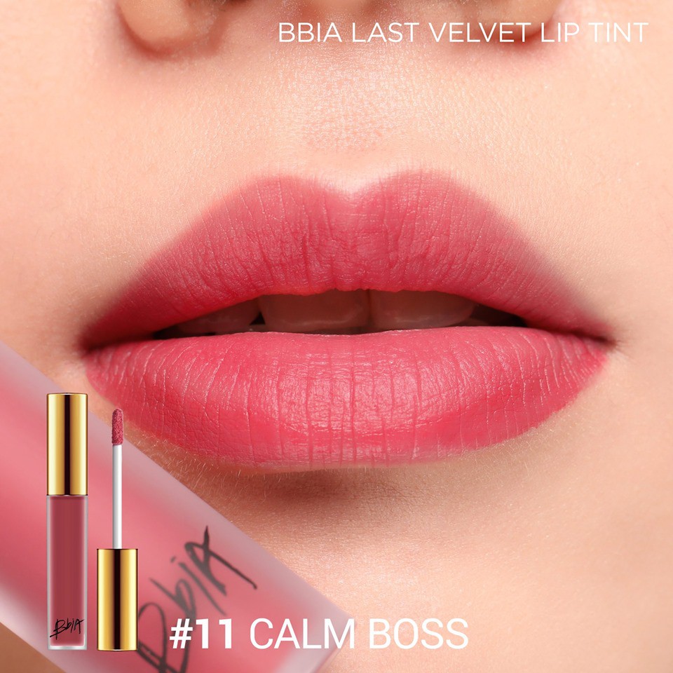 Son kem lì Bbia Last Velvet Lip Tint  11 - MLBB Rose