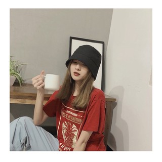Nón bucket cụp trơn thời trang