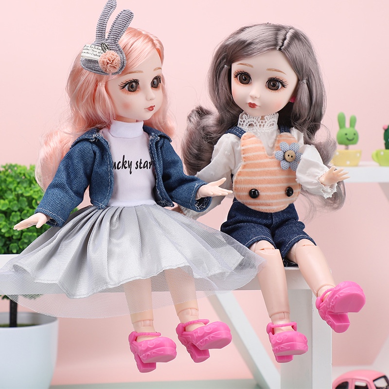 Đầm đồ chơi búp bê 30cm 1/6