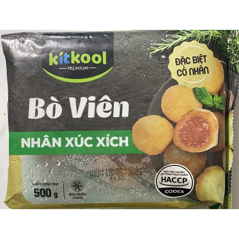 Bò Viên Nhân Xúc Xích 500g