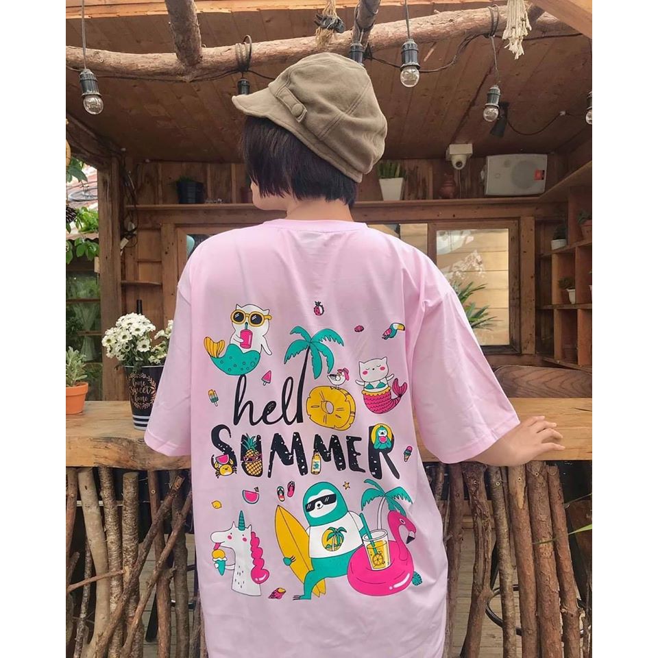 Áo thun Unisex tay lỡ form rộng_ Form dưới 65kg | BigBuy360 - bigbuy360.vn