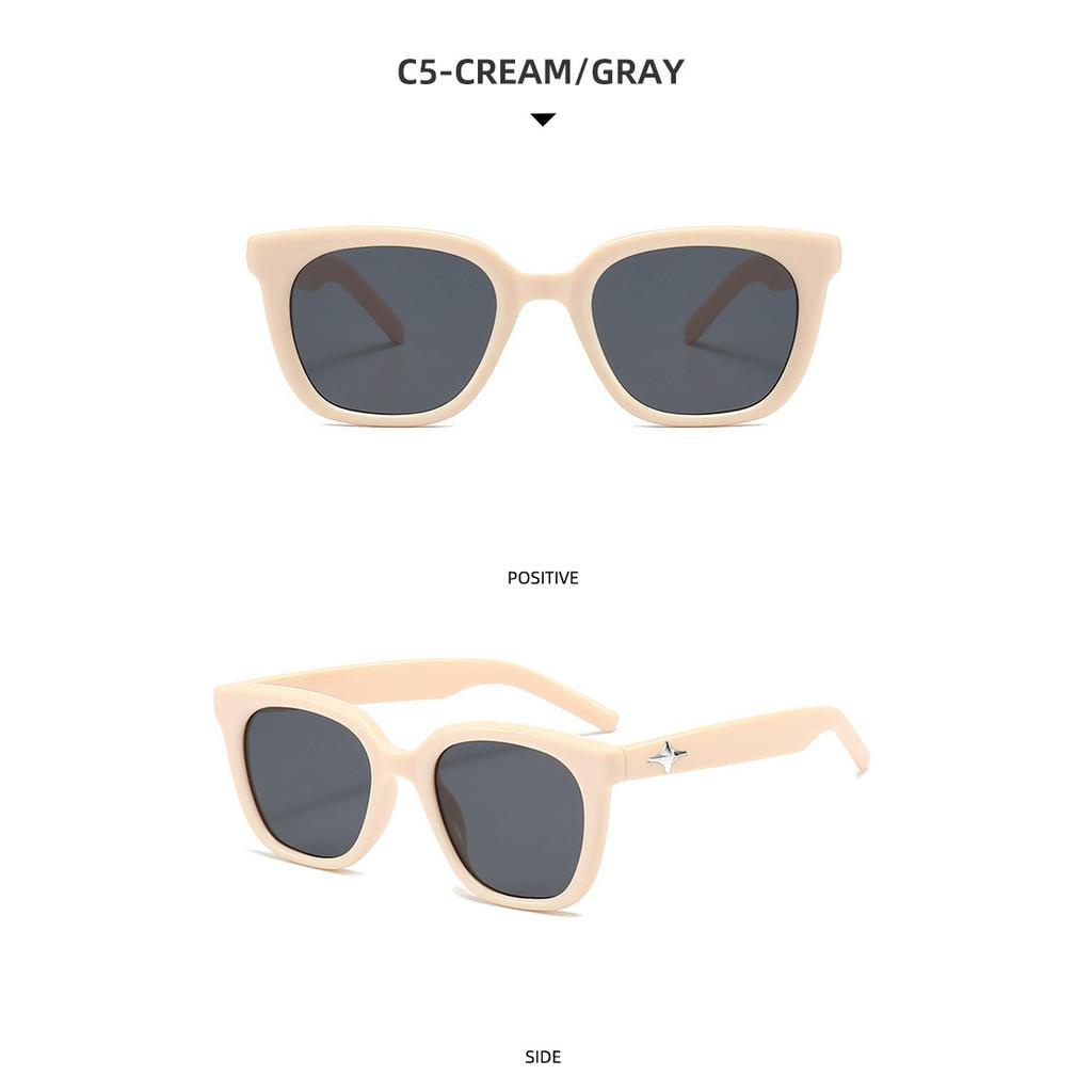 Kính Mát Gọng Vuông Lớn Mẫu Mới 2023 Phong Cách Âu Mỹ