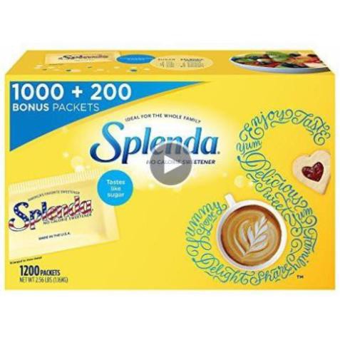 100 gói đường ăn kiêng Splenda xách tay Mỹ - Sức Khỏe Vàng