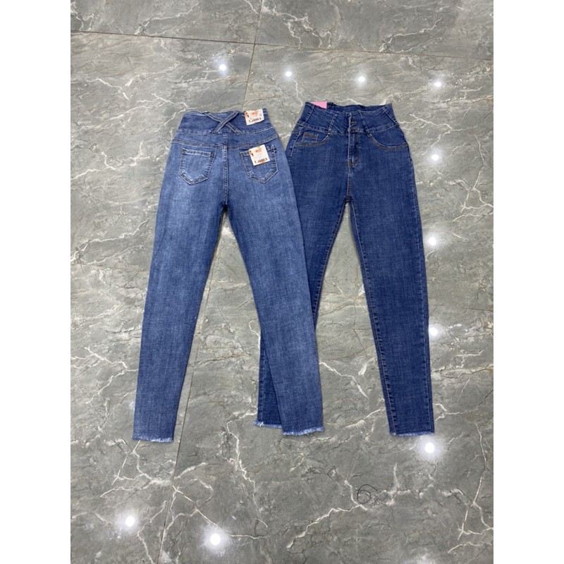 [Mã WASTMAY giảm 15% tối đa 30K đơn 150K] Quần bò jean cạp chéo siêu cao trẻ trung sành điệu | BigBuy360 - bigbuy360.vn