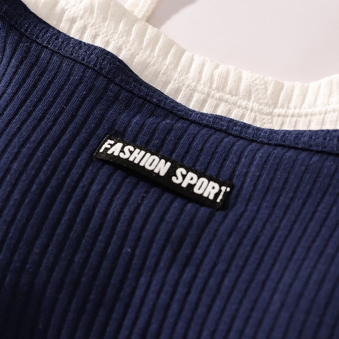 Áo bra nữ cotton 2 lớp kèm mút mỏng, phong cách hàn quốc xinh xắn HLBOUTIQUE B7711