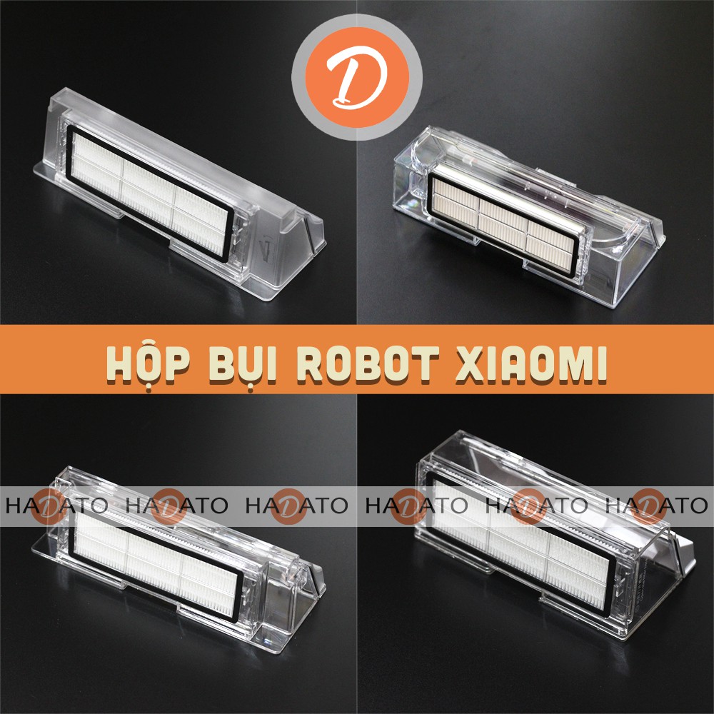 Hộc bụi, hộp bụi, hộp rác, hộc rác robot hút bụi XIAOMI ROBOROCK GEN 2 DREAME D9 L10 F9 MOP PRO MOP 1C G1 MOP ESSENTIAL