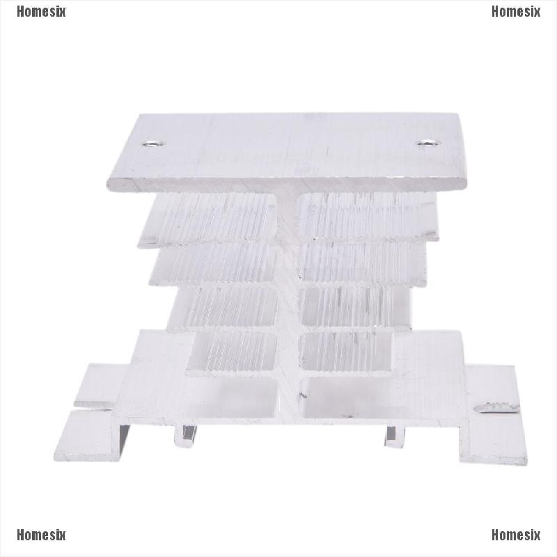 Dụng cụ tản nhiệt bằng nhôm nhỏ cho rơ le trạng thái rắn SSR