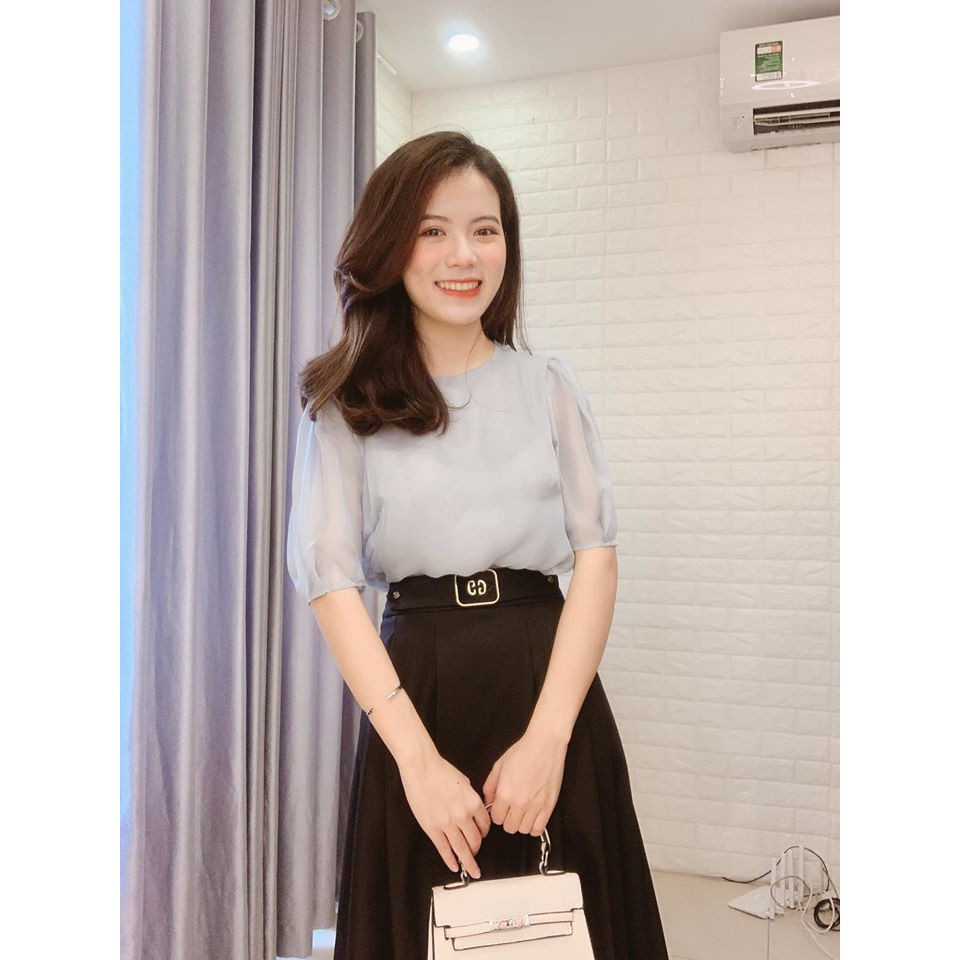 Chân váy xòe xếp li GG thời trang cao cấp - MIN House | BigBuy360 - bigbuy360.vn