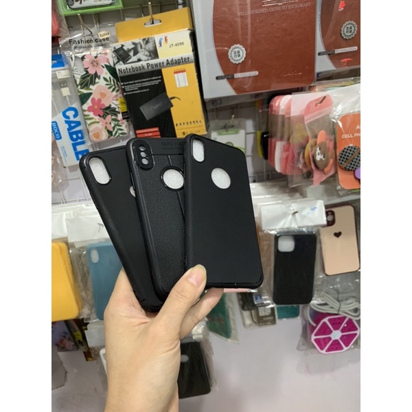 ốp dẻo đen trơn iphone X, Xs max