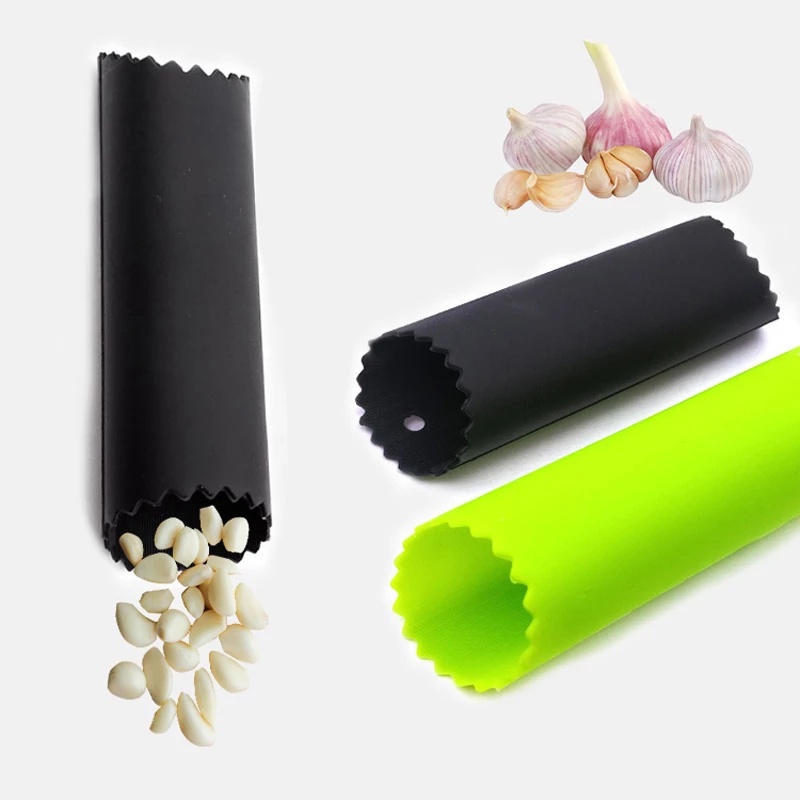 Dụng Cụ Bóc Vỏ Tỏi Bằng Silicone Tiện Lợi