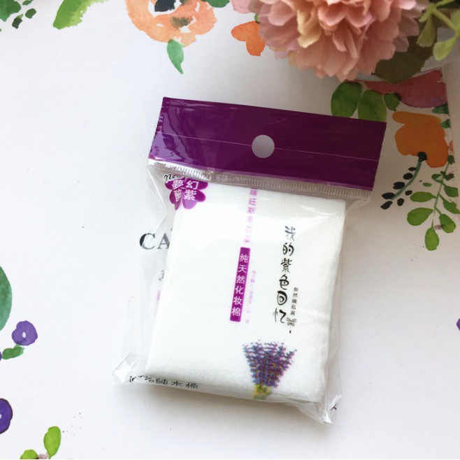 Túi 50 Miếng Bông Tẩy Trang Nhỏ Gọn Tiện Lợi | BigBuy360 - bigbuy360.vn