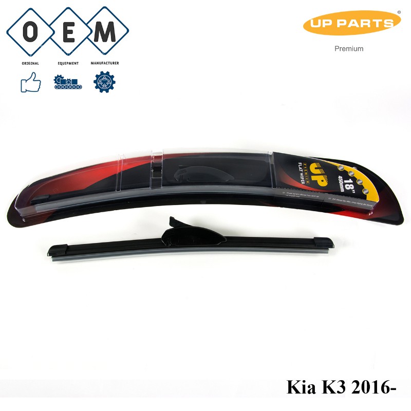 Cần gạt mưa xương mềm UP Premium cho xe Kia K3 2016- 