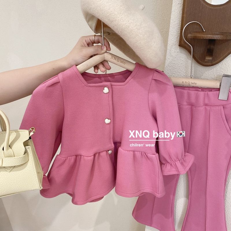 [Babycat] Hàng Có Sẵn Bộ Trang Phục Phong Cách Nhật Bản Hàn Quốc Thời Trang Mùa Thu Cho Bé Gái