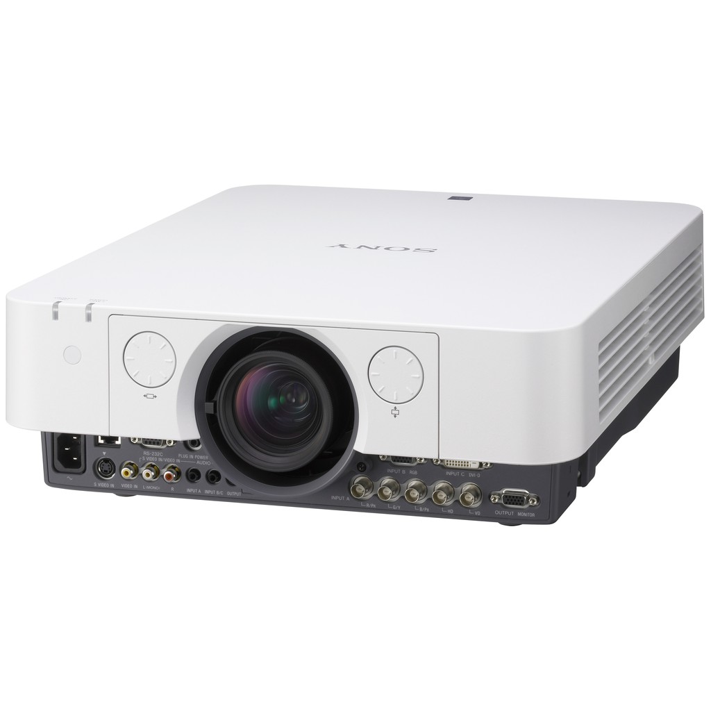 Máy chiếu cũ Sony VPL-FX37 cường độ sáng cao 6000 ansi lumen, Đèn còn 1500 giờ sử dụng