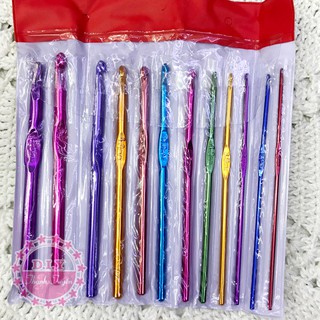 Bộ Kim Móc Len 12 Cây Đủ Size