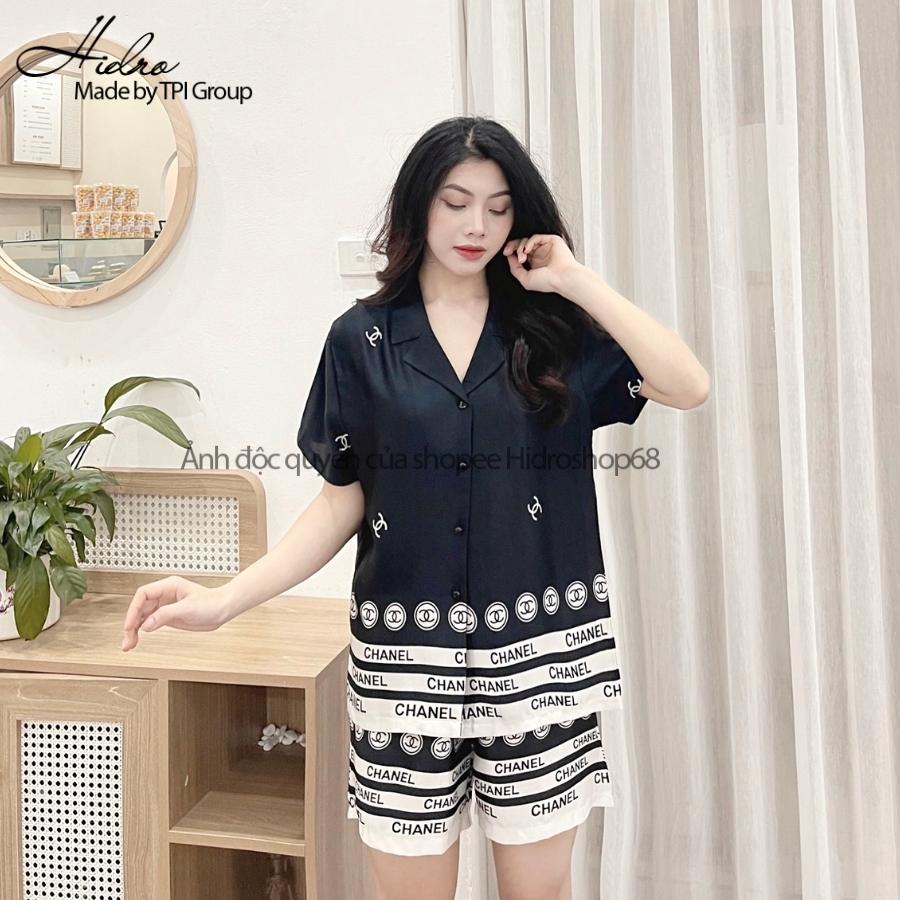 Đồ bộ pijama lụa satin phối chân sang chảnh | WebRaoVat - webraovat.net.vn