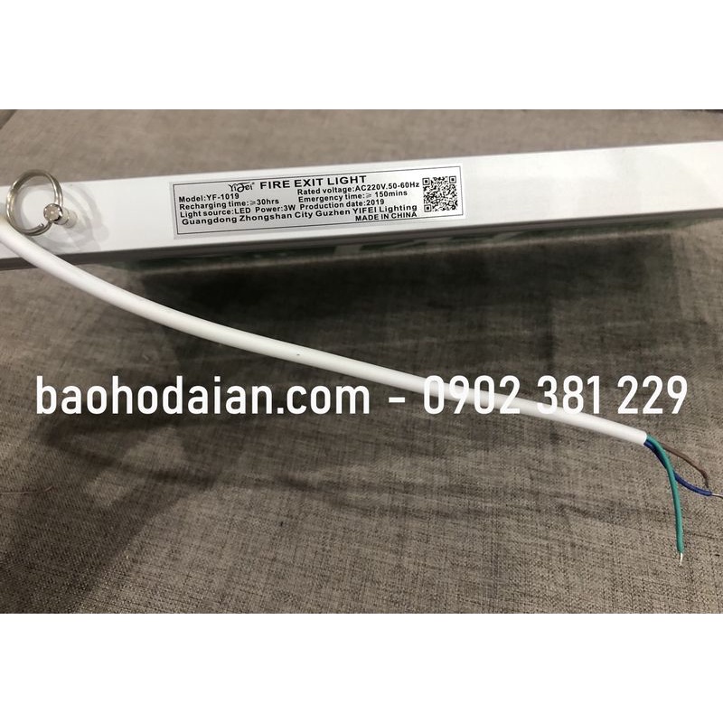 Đèn chỉ dẫn thoát nạn hai mặt EXIT LỐI THOÁT Yefie (YF1019-2M-10)