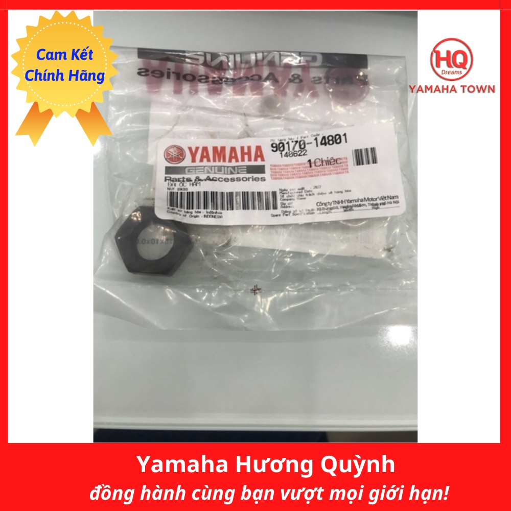 Đai ốc hãm chính hãng Yamaha chất lượng cao dùng cho tất cả các dòng xe  - Yamaha town Hương Quỳnh