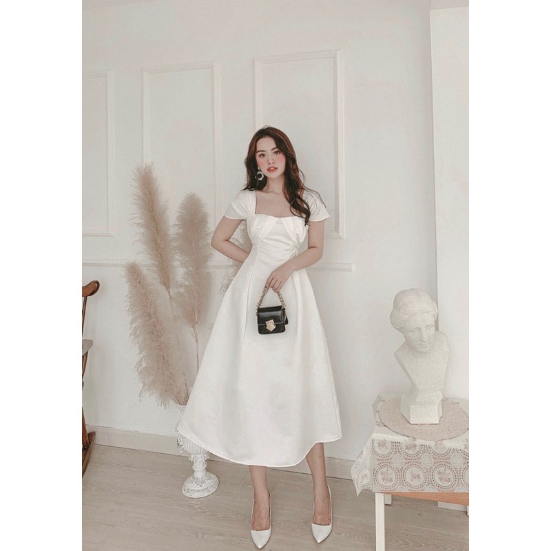 VÁY NUDE XOÈ BO NGỰC (Ảnh chụp thật) | BigBuy360 - bigbuy360.vn