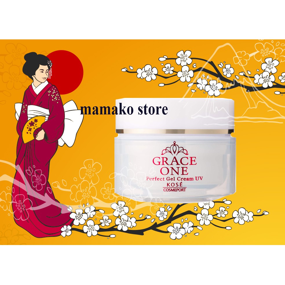 Kem dưỡng Kose Grace One All-in-One Concentrated Repair Gel EX 100g