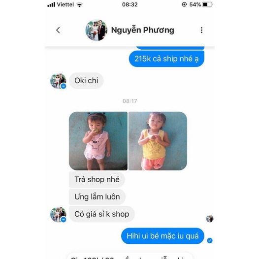 Áo ba lỗ cho bé