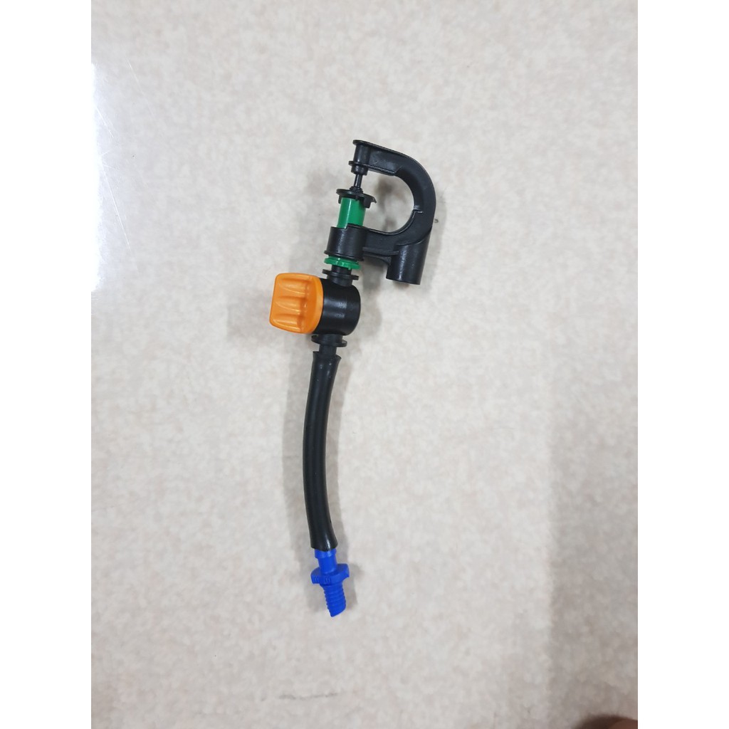 Combo 10 Khởi thủy ống LDPE 5/7mm - 1 đầu ren, 1 đầu gài