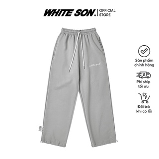 SWEATPANTS "LOGO SS21" SILVER LINING