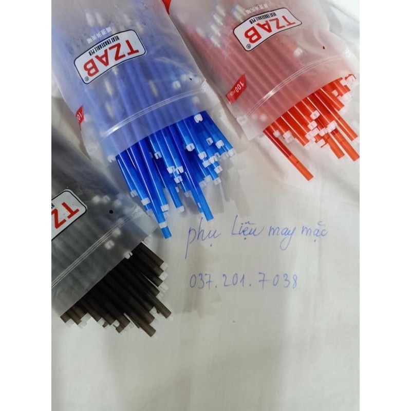 1 set (23c)Ruột bút ủi bay màu-phụ liệu may mặc