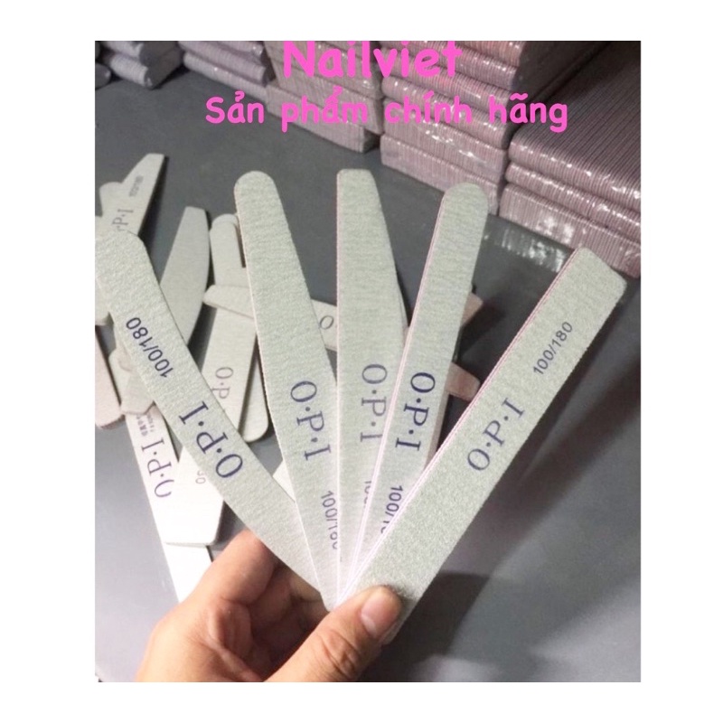 (xả hàng nghỉ bán)dũa nail móng độ nhám 100/180