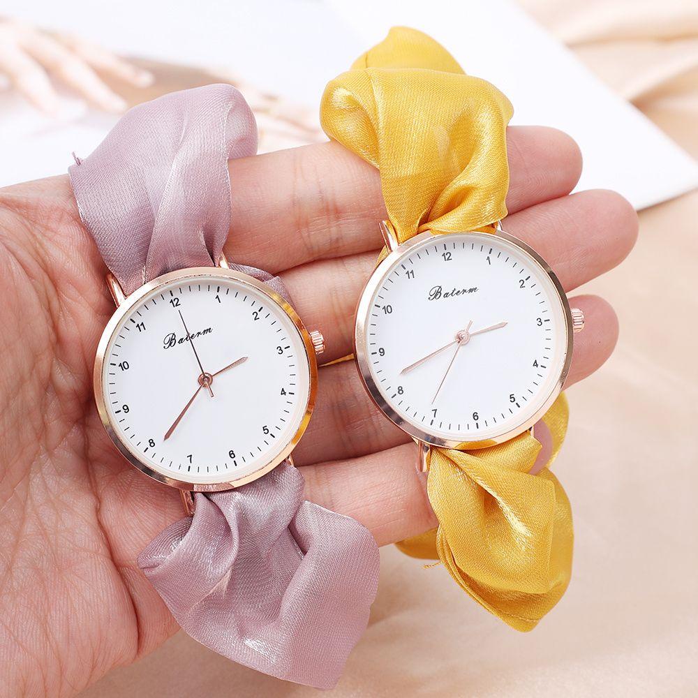 MAYSHOW Đồng Hồ Điện Tử Dây Vải Xinh Xắn Dành Cho Học Sinh