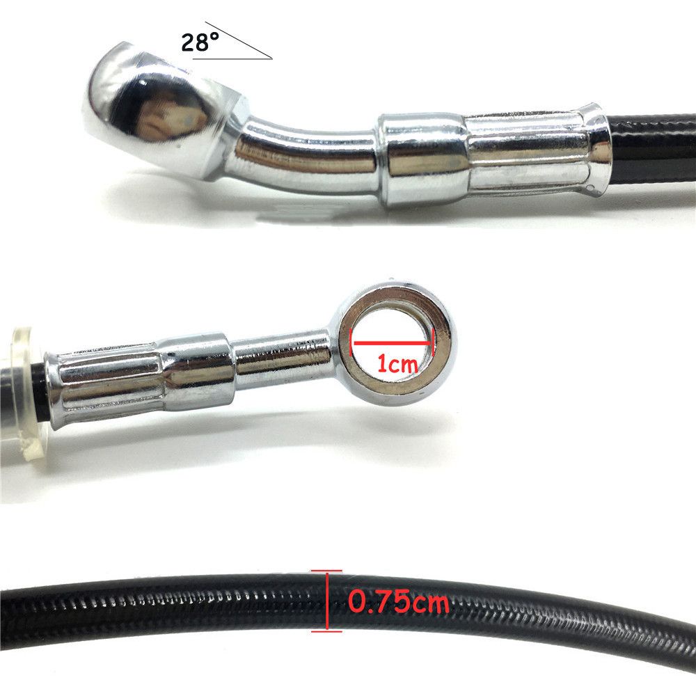 Dây Phanh Thắng Xe Mô Tô Bernardo Dạng Dây Bện Linh Hoạt Bằng Thép Thông Dụng