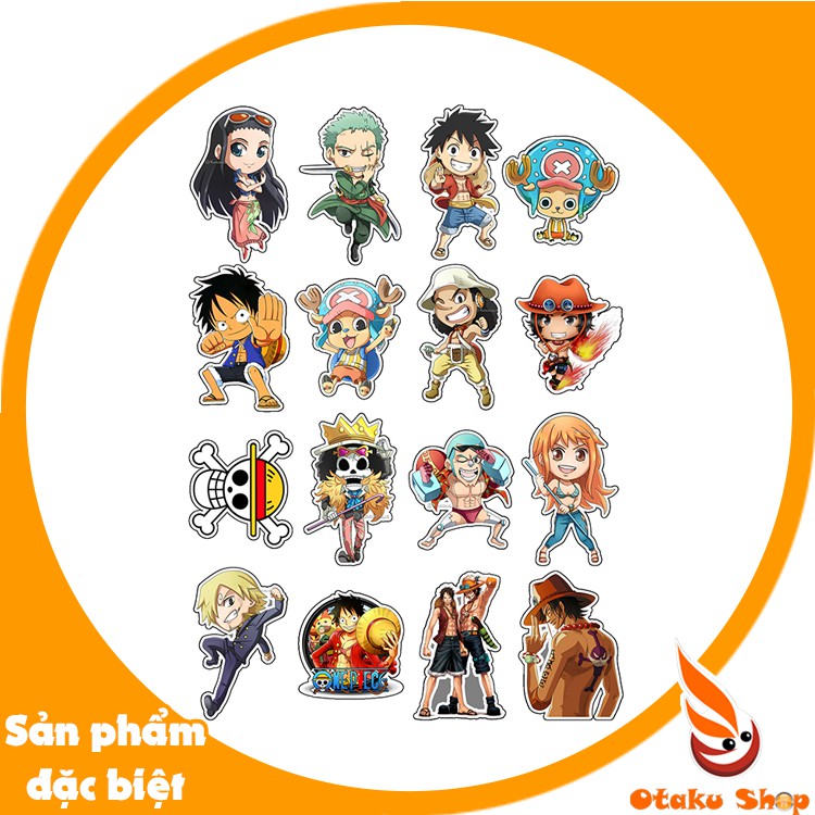 Giảm giá Hình dán sticker anime One Piece - Đảo Hải Tặc - BeeCost