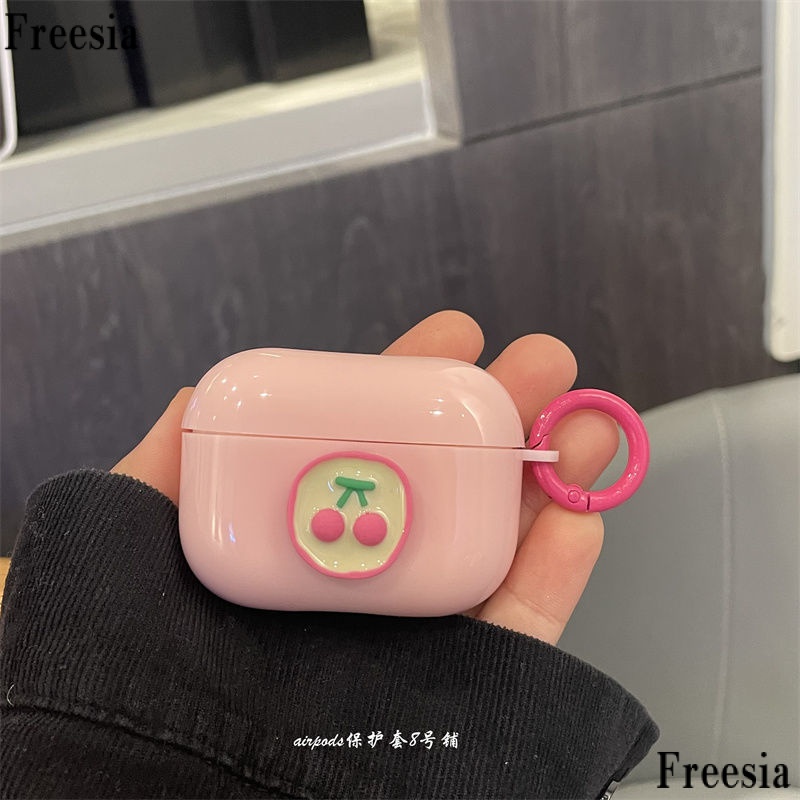 Vỏ Bảo Vệ Hộp Sạc Tai Nghe Bluetooth 2nd Generation pro 3rd Generation H97S Màu Hồng Chống Rơi Vỡ Kiểu Dáng Đơn Giản