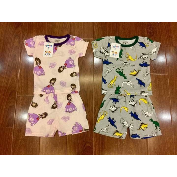 Bộ Hè Xuất Hàn Cho Bé Chất Cotton thông hơi Mát Mềm 7 - 21kg