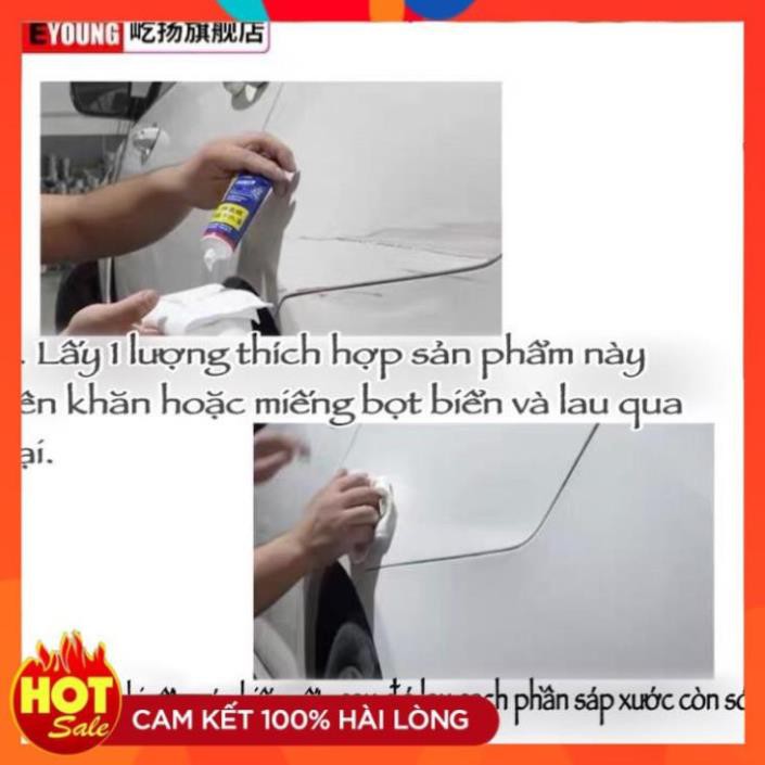 Kem đánh bóng nhựa Ô tô , xe máy cao cấp EYOUNG - Lọ 100ml