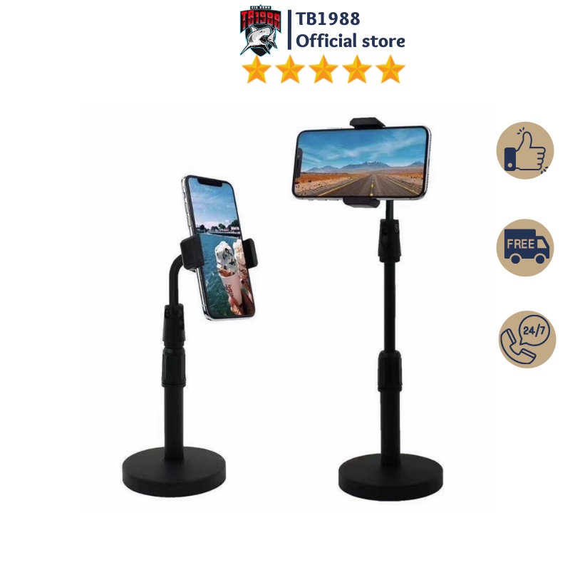Giá Đỡ Điện Thoại livestream xem video Ổn Định Xoay 360 Độ dùng để Quay Phim Ghi Hình