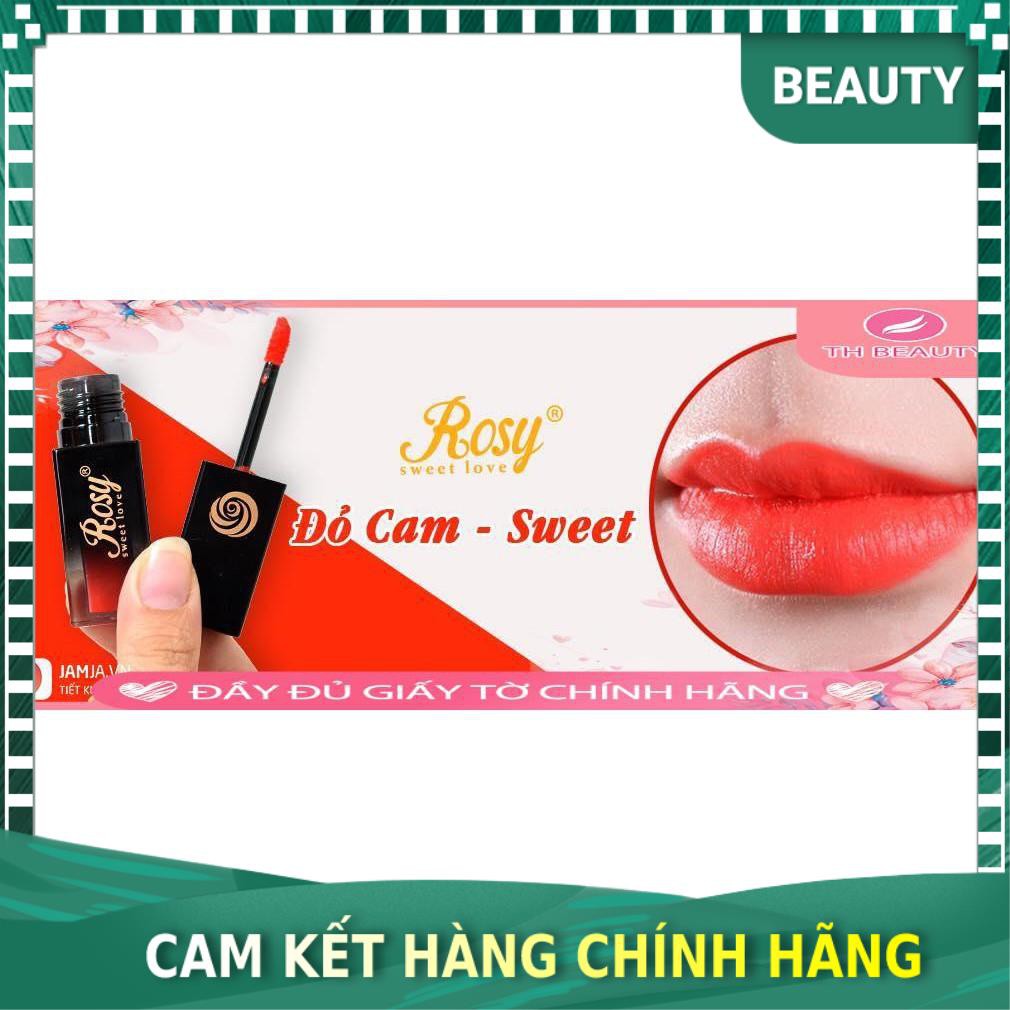 [Chính hãng 100%] Son kem Rosy, chiết xuất thiên nhiên, siêu lỳ, không hóa chất